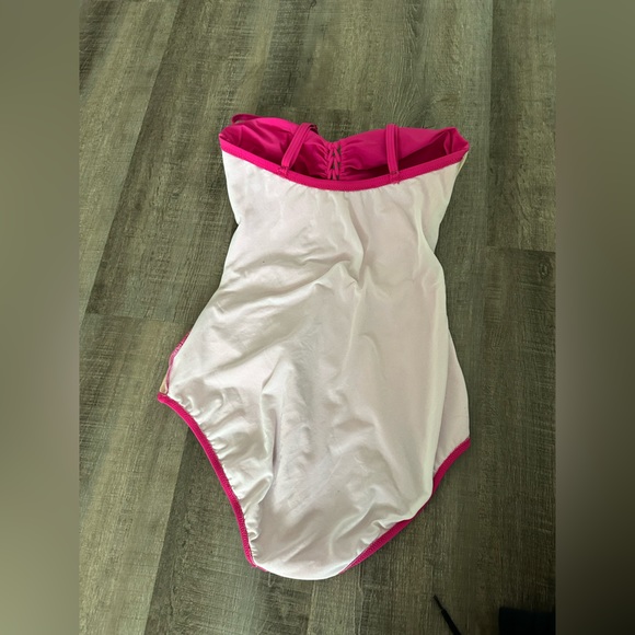 Profile By Gottex Waterfall Rose One Piece Swim Suit With Removable Straps 12 - Picture 9 of 12